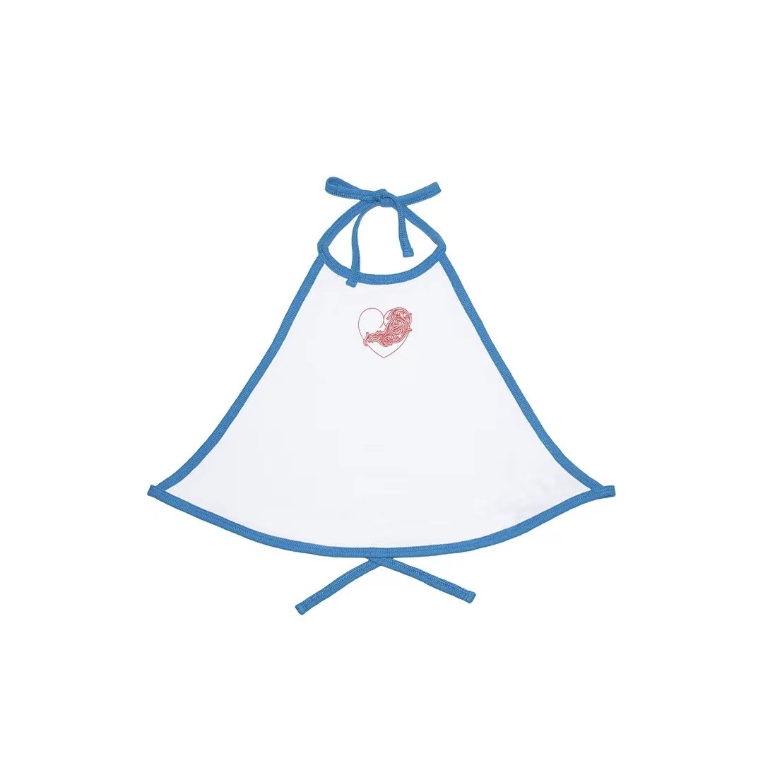 (Women) Chrome Hearts FW23 Multicolor Gothic Letter Print Lace-up Tank Top Women. CH-2023054152