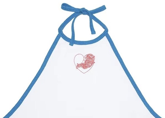 (W) Chrome Hearts FW23 Tank Top Wanita Motif Huruf Gotik Multicolor dengan Renda. CH-2023054152 Lookbook (W) Chrome Hearts FW23 Tank Top Wanita Motif Huruf Gotik Multicolor dengan Renda. CH-2023054152