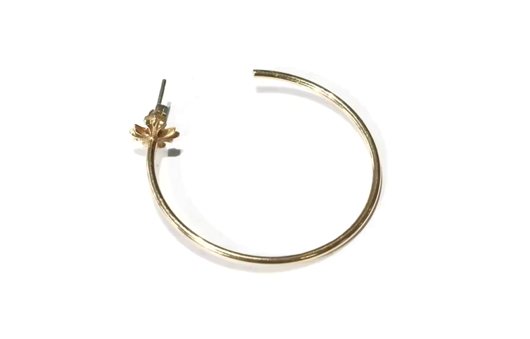 Order (W) Chrome Hearts 圈式耳环 22K金 金色配饰 204034621G LDXXX112