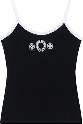 (W) クロムハーツ ロゴ グラフィック タンクトップ ブラック CH-2023079 Buy (W) クロムハーツ ロゴ グラフィック タンクトップ ブラック CH-2023079