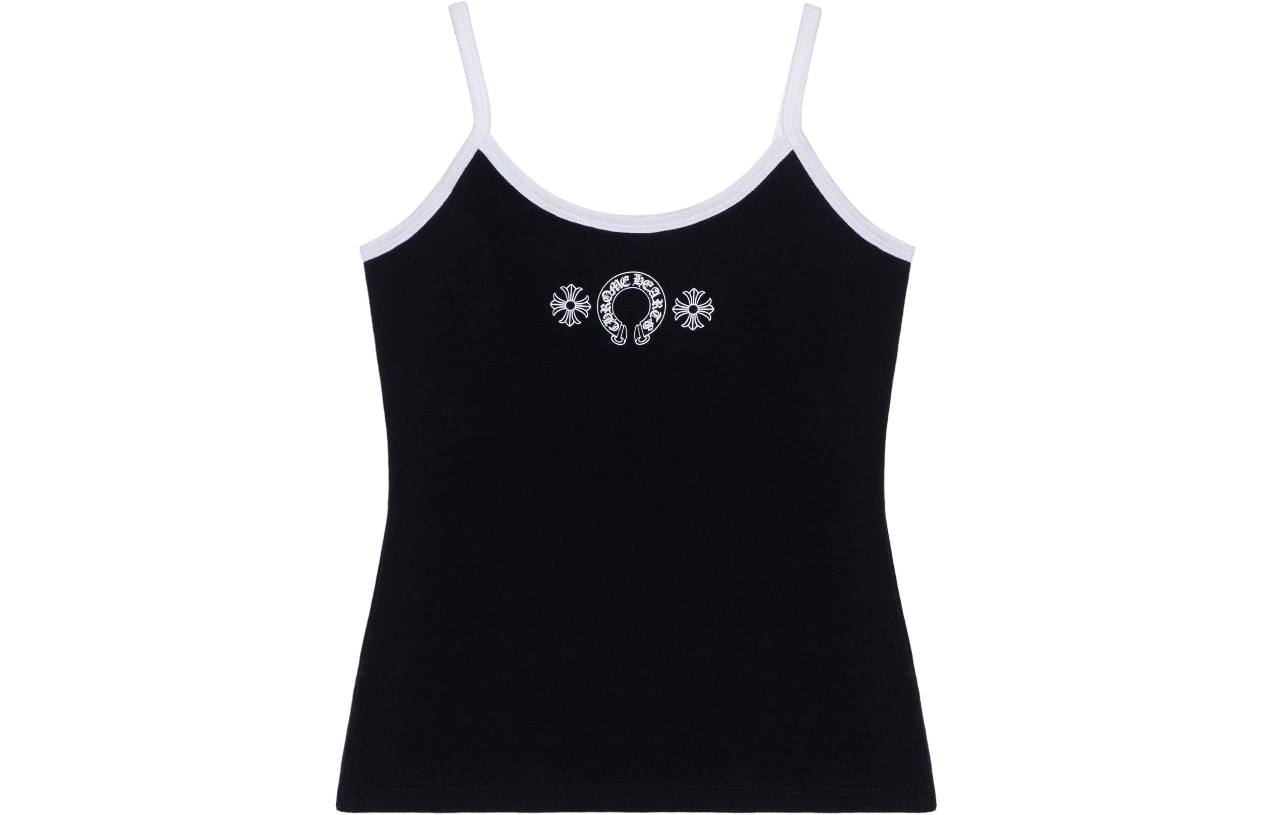 Order (W) クロムハーツ ロゴ グラフィック タンクトップ ブラック CH-2023079