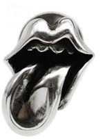 (Women) Chrome Hearts Rolling Stones Tongue 925 Silver Earrings Silver. CH-ED-329 (Women) Chrome Hearts Rolling Stones Tongue 925 Silver Earrings Silver. CH-ED-329