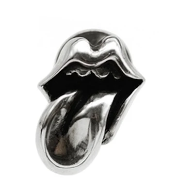 (Women) Chrome Hearts Rolling Stones Tongue 925 Silver Earrings Silver. CH-ED-329