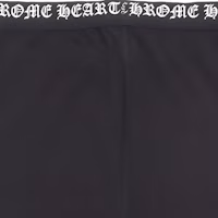 Cheap (Women) Chrome Hearts Scrip Logo Stretch Waist Leggings Black CH-103