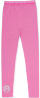 Order (Women) Chrome Hearts SS23 Pink Mid-Rise Pattern Print Leggings. CH-2399