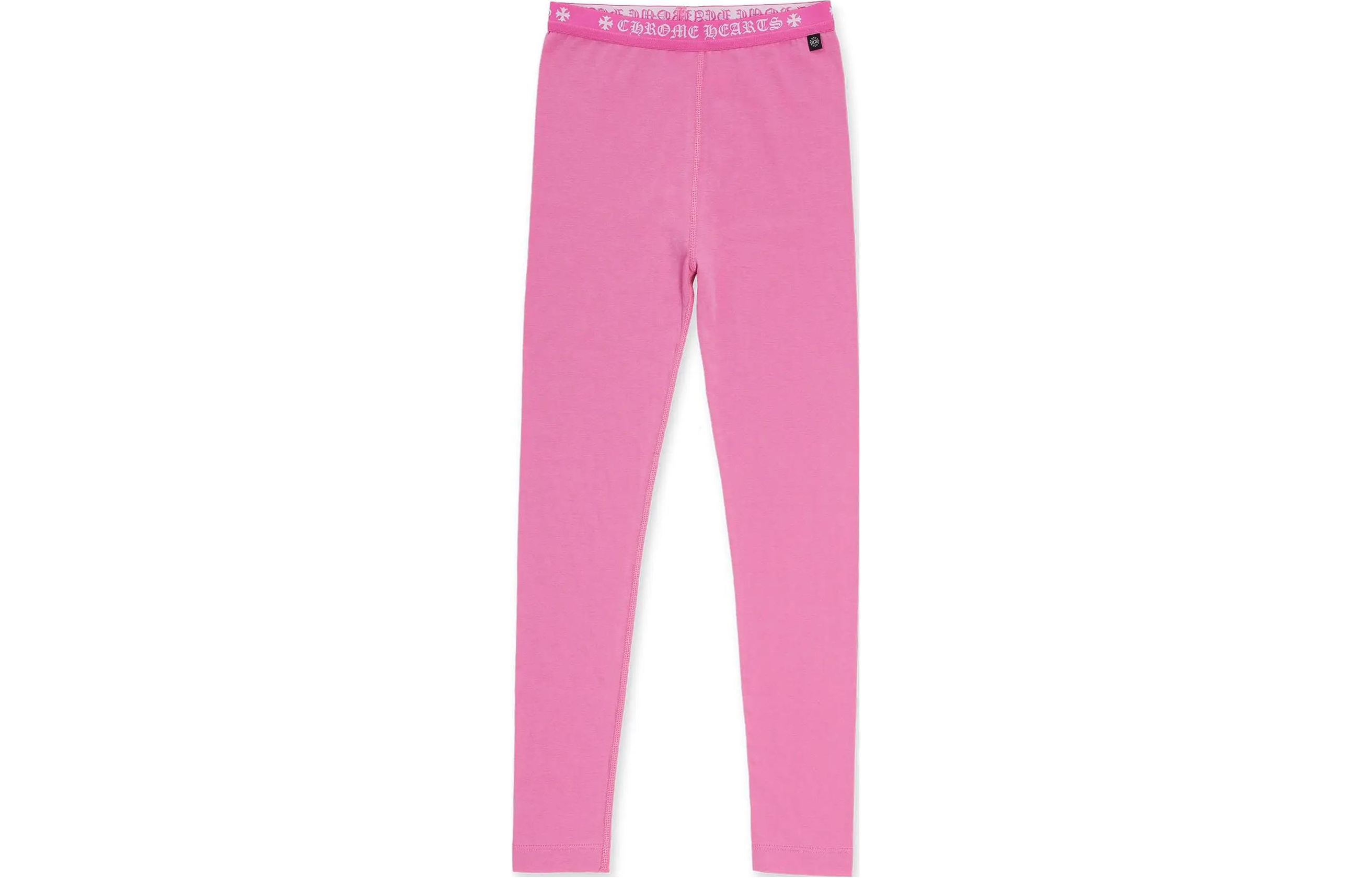 Lookbook (W) Chrome Hearts SS23 Legging Pink Mid-Rise Motif Print. CH-2399