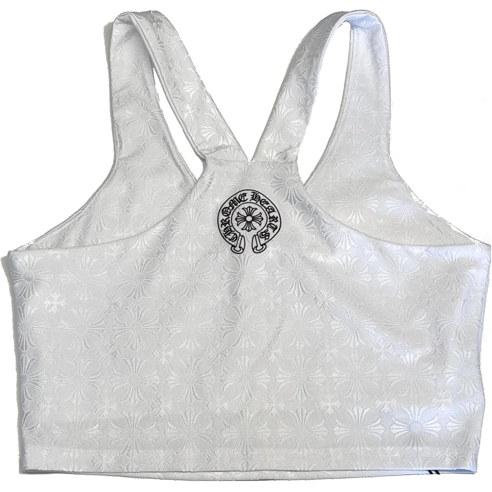(Women) Chrome Hearts SS23  White Tennis Jacquard Tank Top Fashion Staple CH-036066344