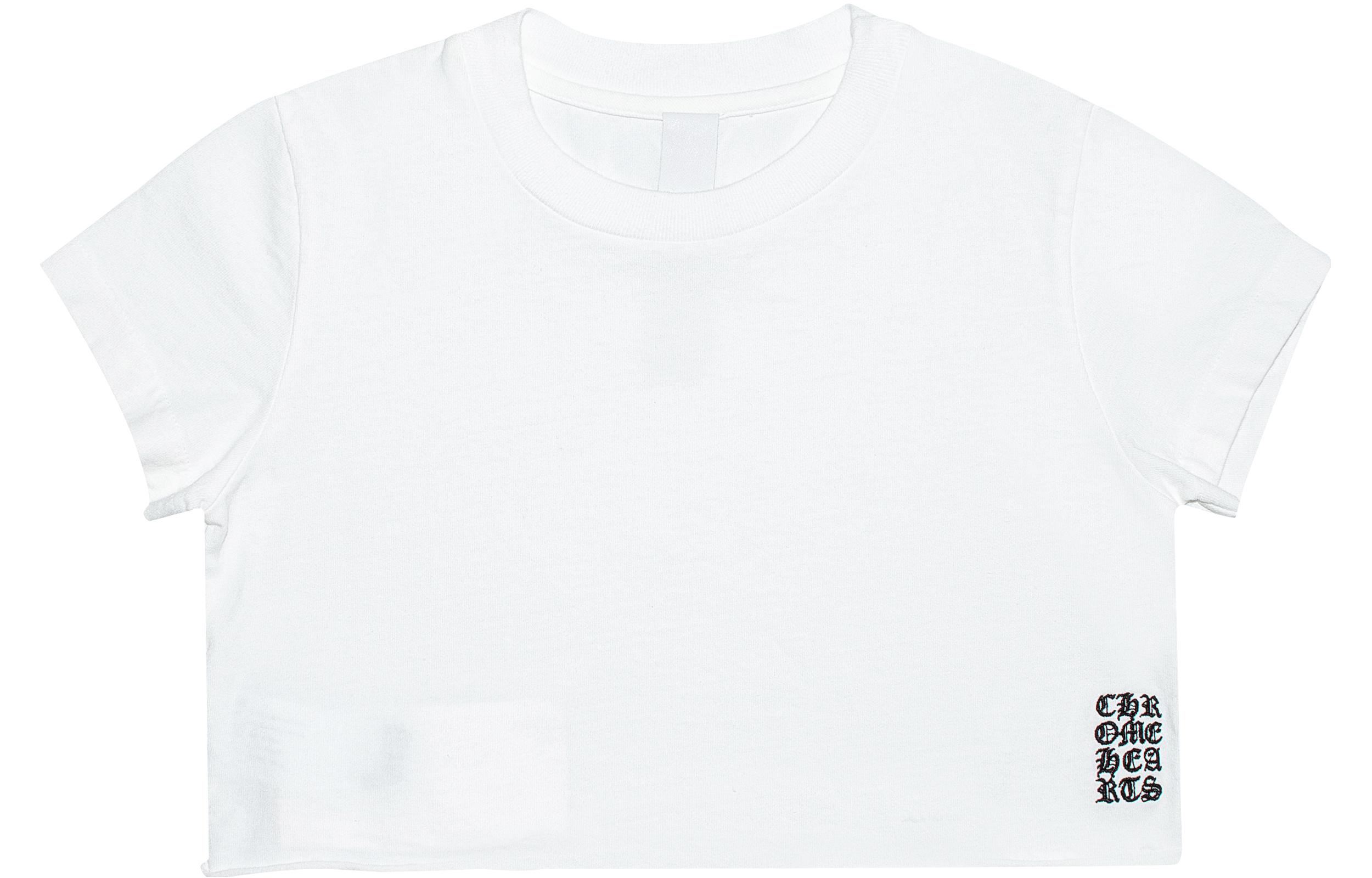 (Women) Chrome Hearts SS23 Graphic Print Pullover Short Sleeve T-Shirt White (Womens) CH-034013052