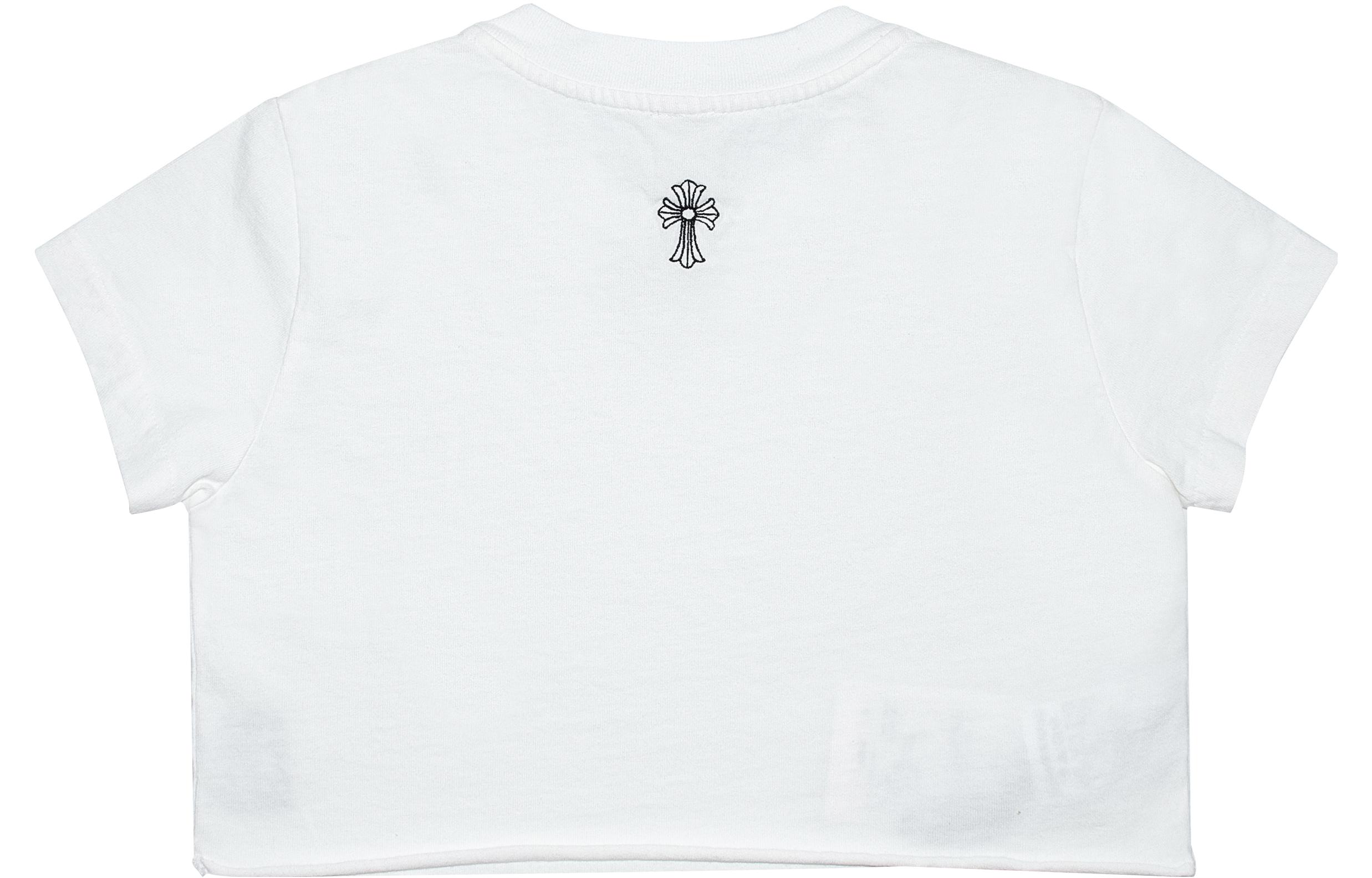 Lookbook (W) クロムハーツ SS23 グラフィックプリント 半袖プルオーバー Tシャツ ホワイト (レディース) CH-034013052