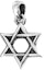 Order (Women) Chrome Hearts Star of David 925 Silver Necklace - CH-DZ-835