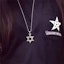 Lookbook (Women) Chrome Hearts Star of David 925 Silver Necklace - CH-DZ-835