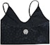 Order (Women) Chrome Hearts Tennis Series Solid Black Horseshoe Print Crop Tank Top Women. CH-033034009