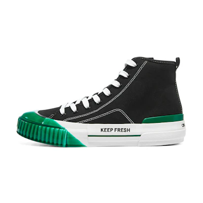 (W) Skechers Keep Fresh New Moon CIRCLECLEAN 'Black Green'