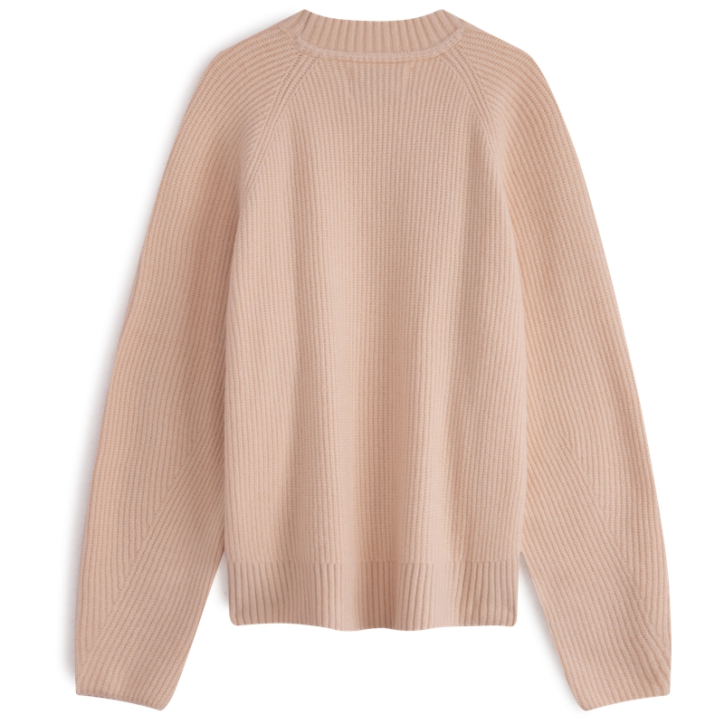 Lookbook (Women) CK/Calvin Klein  Solid Color Knit Pullover Crewneck Sweater with Logo. J223409