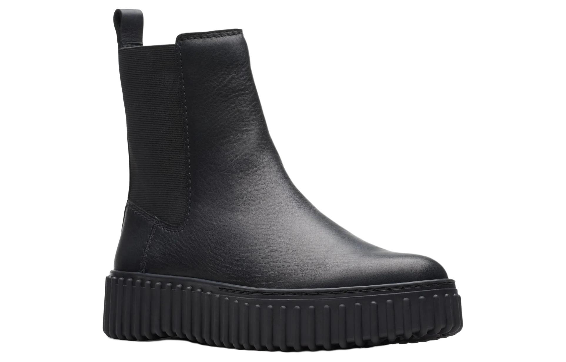 (W) Clarks Chelsea Boot 'Black Leather' 圖 3