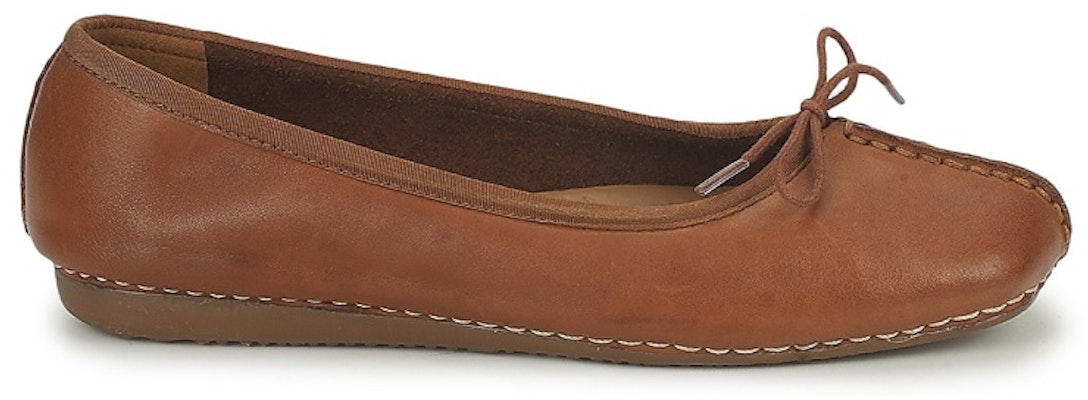 (Women) Clarks Freckle Ice 'Dark Tan Brown Leather' 20352930 Buy (Women) Clarks Freckle Ice 'Dark Tan Brown Leather' 20352930