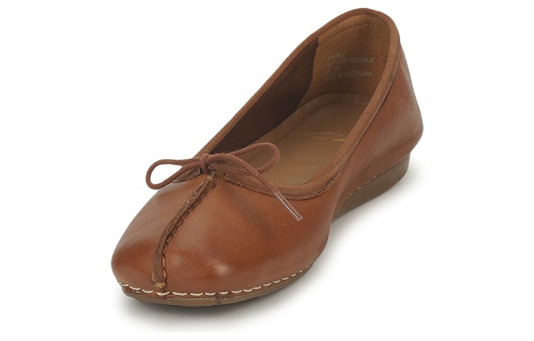 Lookbook (Women) Clarks Freckle Ice 'Dark Tan Brown Leather' 20352930