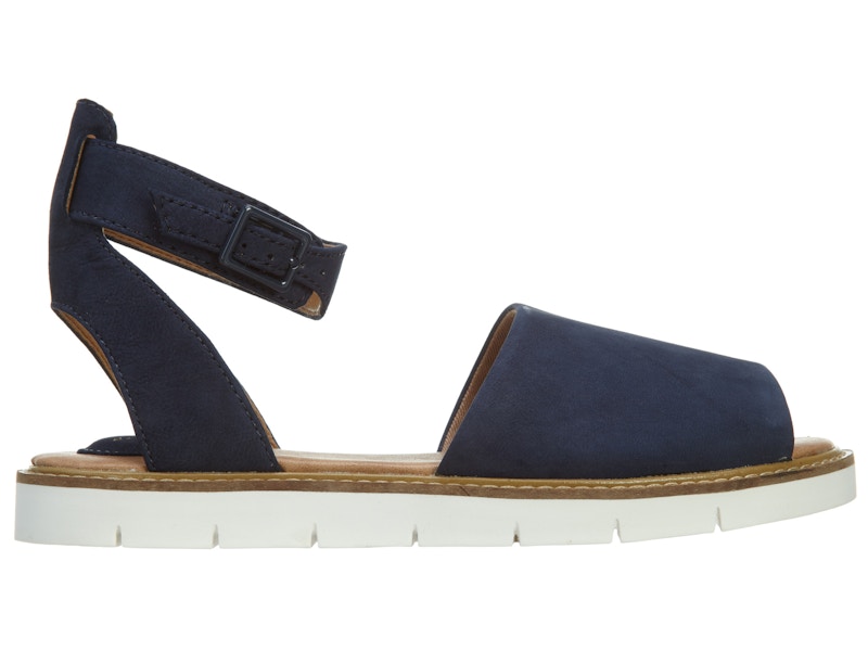 (W) Clarks Lydie Hala Navy Nubuck