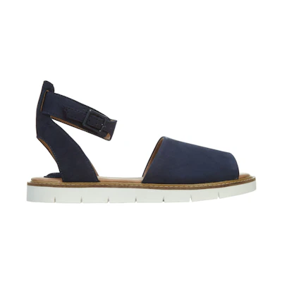(W) Clarks Lydie Hala Navy Nubuck