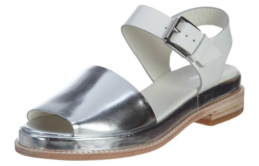 Lookbook (W) Clarks Sandalia Madlen Cuero Blanco 26107497