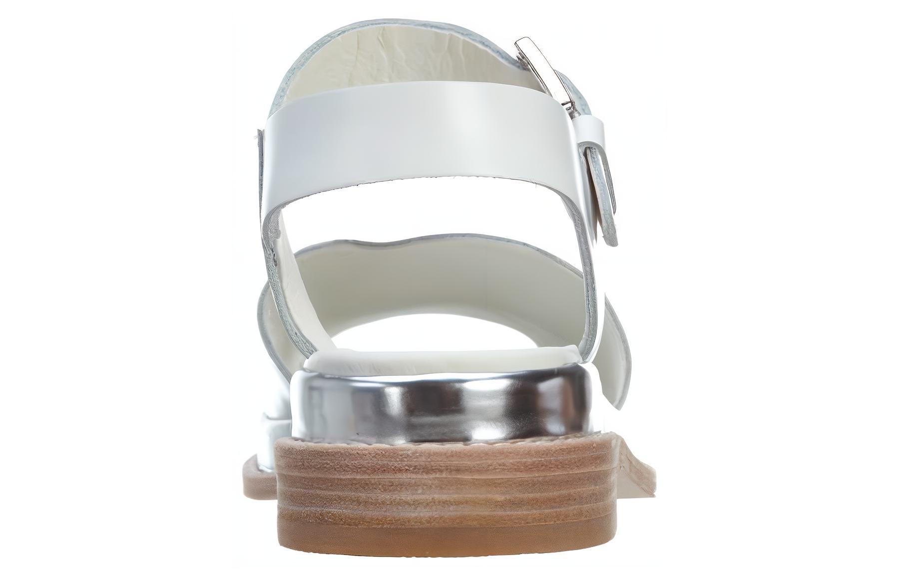 Shop (W) Clarks Sandalia Madlen Cuero Blanco 26107497