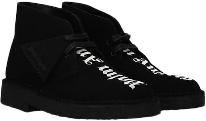 (W) Clarks Originals Desert Boot Palm Angels Logo Hitam Putih PWIA031F20LEA0011001 Order (W) Clarks Originals Desert Boot Palm Angels Logo Hitam Putih PWIA031F20LEA0011001