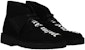 (W) Clarks Originals Desert Boot Palm Angels Logo Hitam Putih PWIA031F20LEA0011001