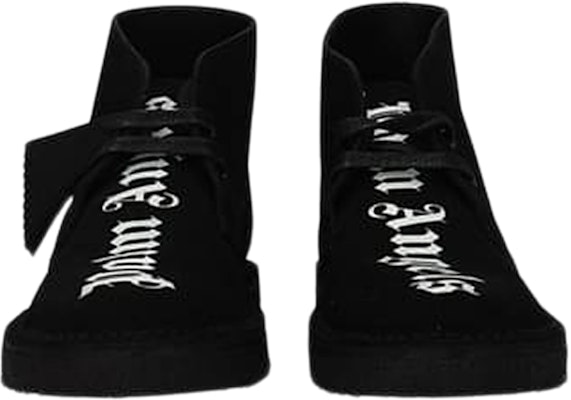 (W) Clarks Originals Desert Boot Palm Angels Logo Hitam Putih PWIA031F20LEA0011001 Lookbook (W) Clarks Originals Desert Boot Palm Angels Logo Hitam Putih PWIA031F20LEA0011001
