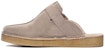 (W) Clarks Originals Trek Mule Sand Suede Kasut Kulit Pasir 26168576
