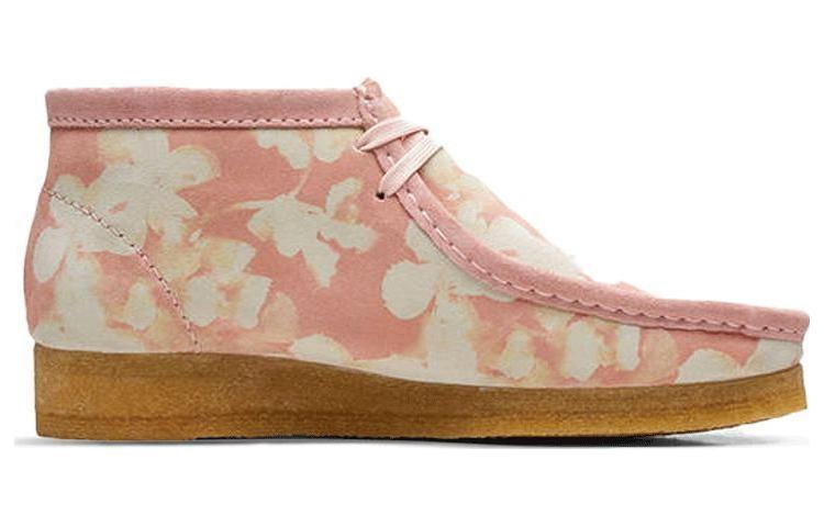 Order (W) 클락스 오리지널 왈라비 핑크 플로럴 부츠 26166096