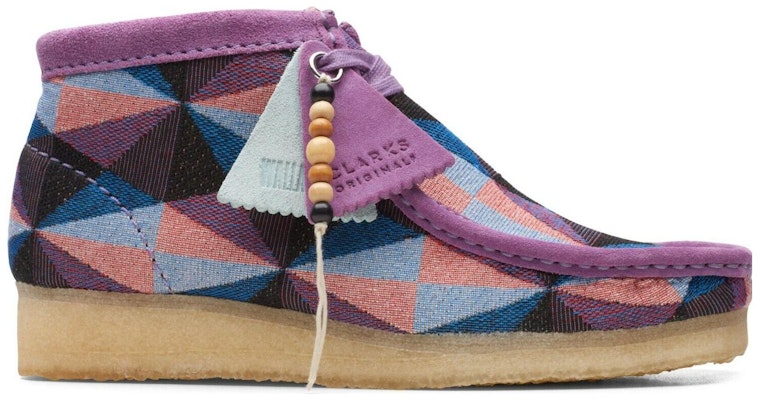 (W) Clarks Originals Wallabee Boot Ungu Kombinasi 26164608 Order (W) Clarks Originals Wallabee Boot Ungu Kombinasi 26164608