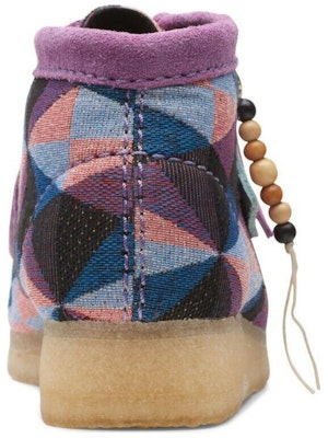 (W) Clarks Originals Wallabee Boot Ungu Kombinasi 26164608 Shop (W) Clarks Originals Wallabee Boot Ungu Kombinasi 26164608