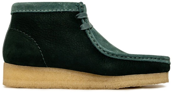 (W) クラークス ワラビーブーツ ティールコンビ 26167942 Buy (W) クラークス ワラビーブーツ ティールコンビ 26167942