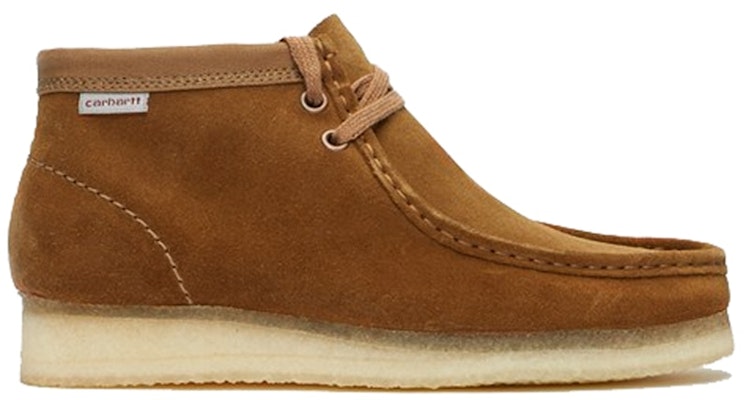 (女款)Clarks Originals Wallabee Carhartt WIP 棕色 Buy (女款)Clarks Originals Wallabee Carhartt WIP 棕色