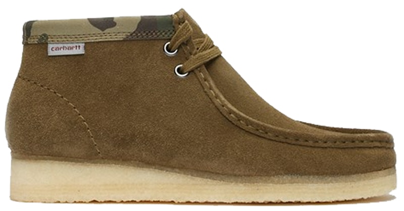 Buy (W) Clarks Originals Wallabee Carhartt WIP Hijau Zaitun