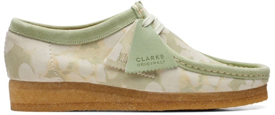 (W) 클락스 오리지널 왈라비 플로럴 그린 (Clarks Original Wallabee Floral Green) 26166166 Buy (W) 클락스 오리지널 왈라비 플로럴 그린 (Clarks Original Wallabee Floral Green) 26166166