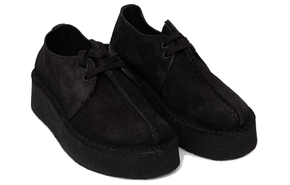Lookbook (W) Clarks Trek Wedge ''Suede Hitam''. 26174019