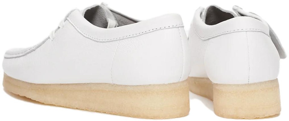 (Women) Clarks Wallabee Boots 'White Leather' 26156624 Lookbook (Women) Clarks Wallabee Boots 'White Leather' 26156624