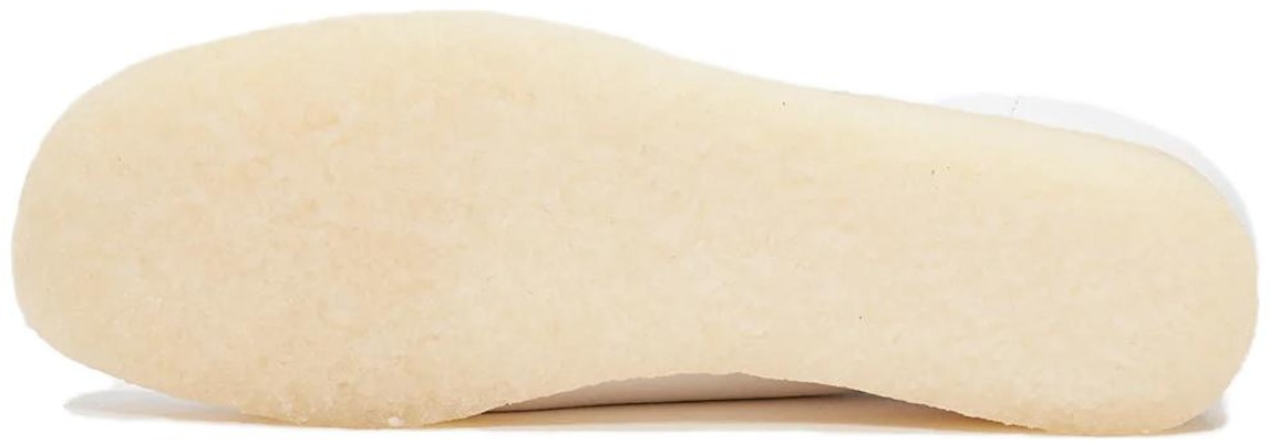 (Women) Clarks Wallabee Boots 'White Leather' 26156624 Purchase (Women) Clarks Wallabee Boots 'White Leather' 26156624