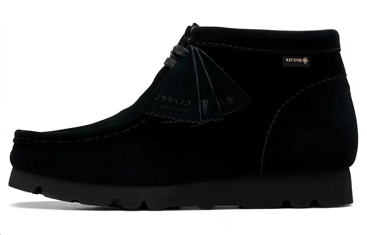 (Women) Clarks Wallabee Boots Gore-Tex GTX 'Black' 26168586