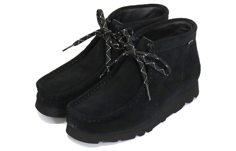 Lookbook (W) Clarks Wallabee 靴子 Gore-Tex GTX 黑色 26168586
