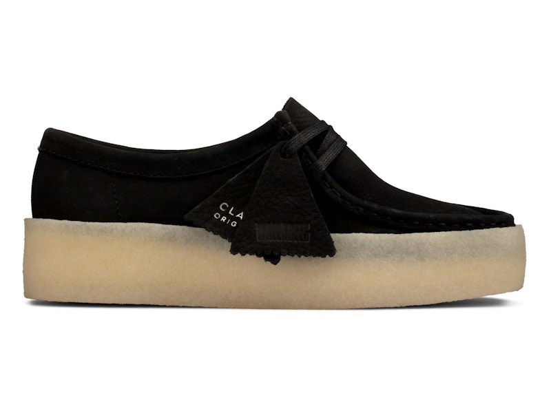 Buy (W) Clarks Wallabee Cup 黑色牛巴革鞋