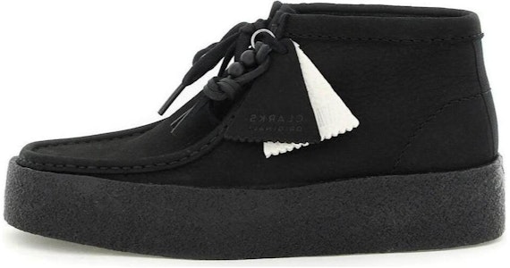 (W) Clarks Wallabee Cup Boots 'Black Nubuck' Sepatu Boots Hitam Nubuck 26168980 Buy (W) Clarks Wallabee Cup Boots 'Black Nubuck' Sepatu Boots Hitam Nubuck 26168980