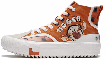 (Women) Li-Ning Classic Canvas Hi x Disney Tigger 'Red White' AGCS334-2 (Women) Li-Ning Classic Canvas Hi x Disney Tigger 'Red White' AGCS334-2