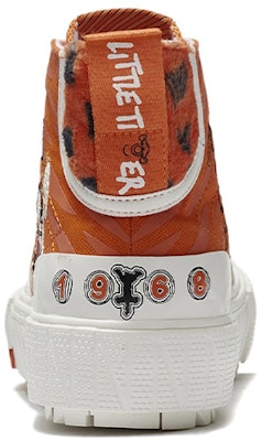 (Women) Li-Ning Classic Canvas Hi x Disney Tigger 'Red White' AGCS334-2 Details for (Women) Li-Ning Classic Canvas Hi x Disney Tigger 'Red White' AGCS334-2