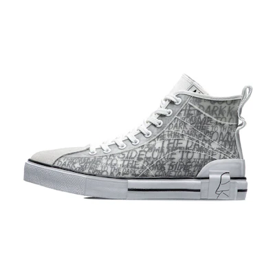 (W) Li-Ning Classic Canvas Hi Star Wars 'Grey White'