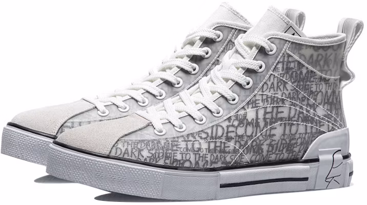 (Women) Li-Ning Classic Canvas Hi x Star Wars 'Grey White' AGCR182-1 Lookbook (Women) Li-Ning Classic Canvas Hi x Star Wars 'Grey White' AGCR182-1