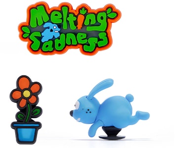 melting sadness x Crocs卡駱馳 Classic clog C 兔年限量聯名 運動洞洞拖鞋 男女同款 藍色 Sizing melting sadness x Crocs卡駱馳 Classic clog C 兔年限量聯名 運動洞洞拖鞋 男女同款 藍色