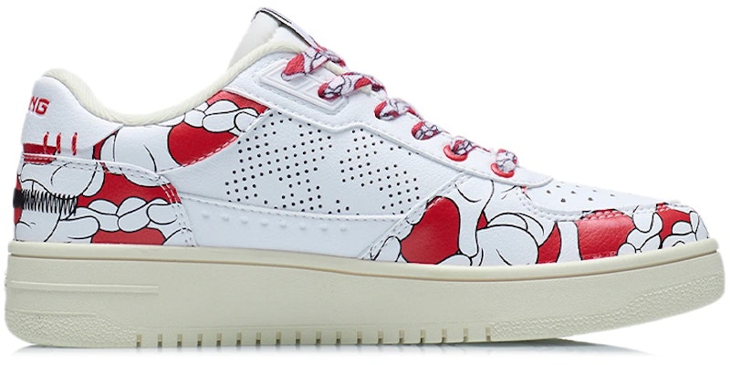 (W) Li-Ning Skateboard Klasik x Disney 'Putih Merah Minnie' AGCS146-1 Order (W) Li-Ning Skateboard Klasik x Disney 'Putih Merah Minnie' AGCS146-1