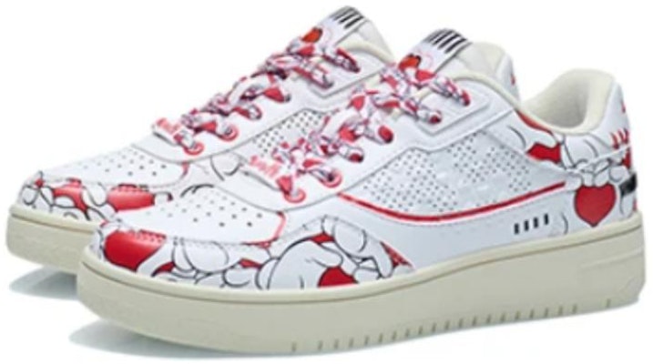(W) Li-Ning Skateboard Klasik x Disney 'Putih Merah Minnie' AGCS146-1 Lookbook (W) Li-Ning Skateboard Klasik x Disney 'Putih Merah Minnie' AGCS146-1